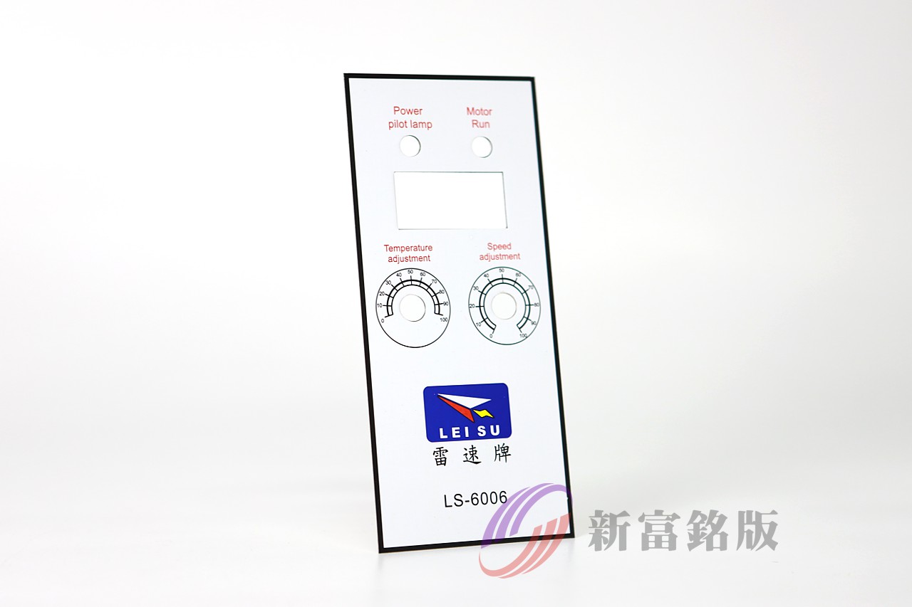 機械面板 - Durable label for various applications